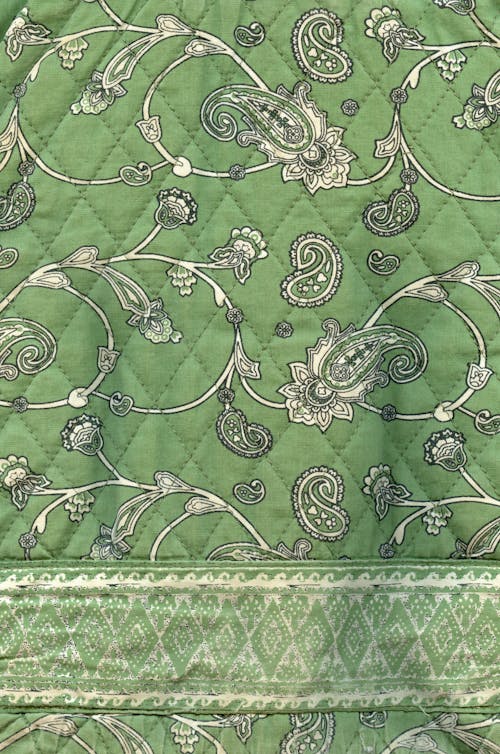 Paisley Quilted Fabric