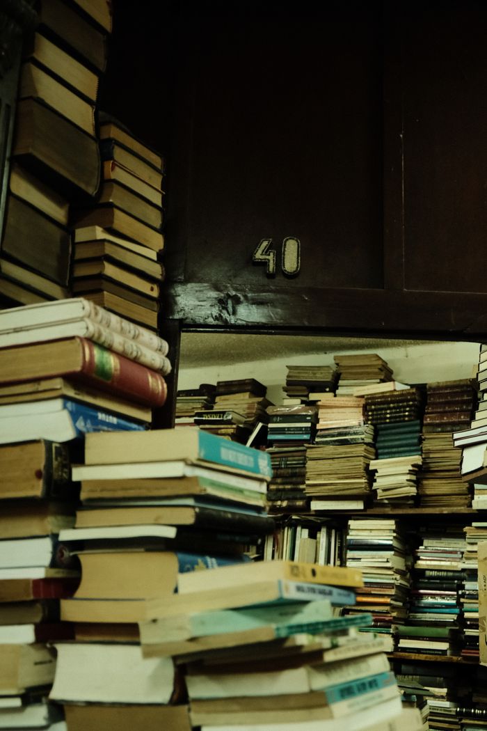 Stacks of books