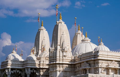 baps shri swaminarayan mandir, din, geleneksel içeren Ücretsiz stok fotoğraf