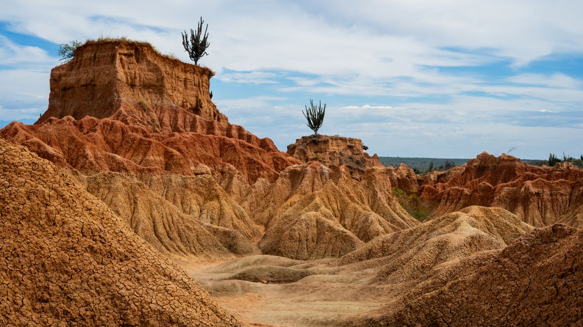 TESTE layout novo do artigo Formações avermelhadas e cactos no Deserto de la Tatacoa, em Villavieja