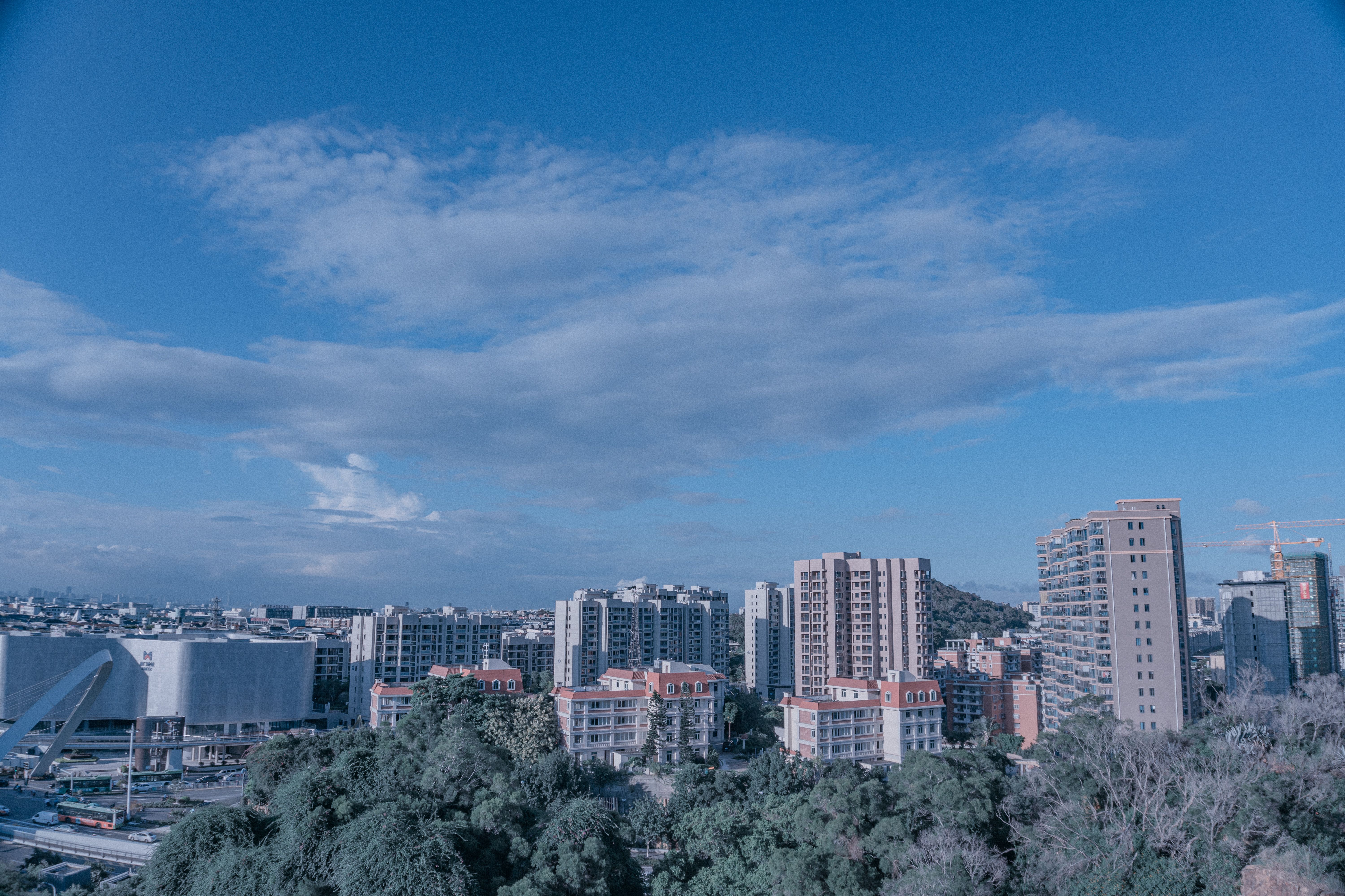 Residential Buildings in City · Free Stock Photo