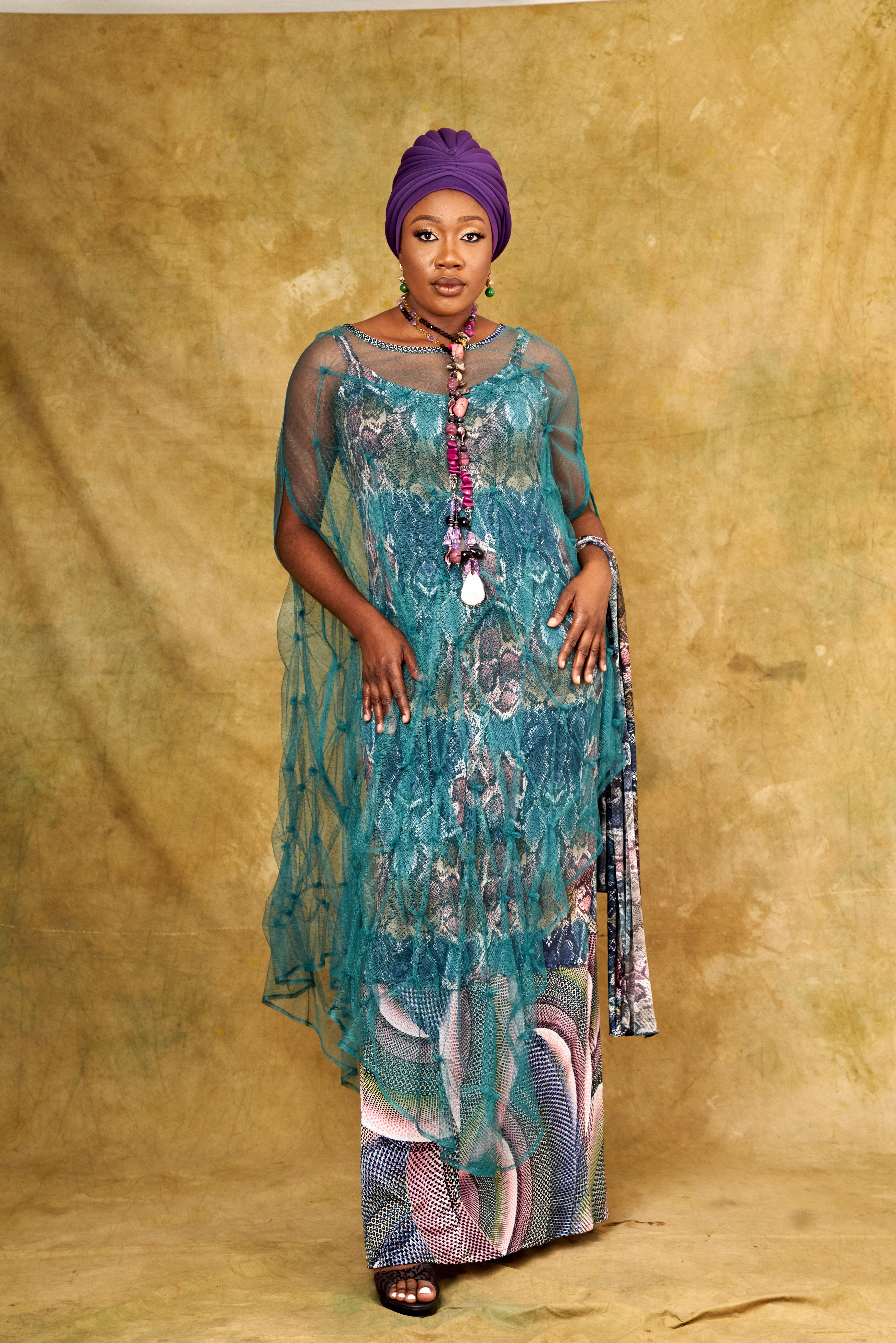 African Woman in a Colorful Outfit · Free Stock Photo