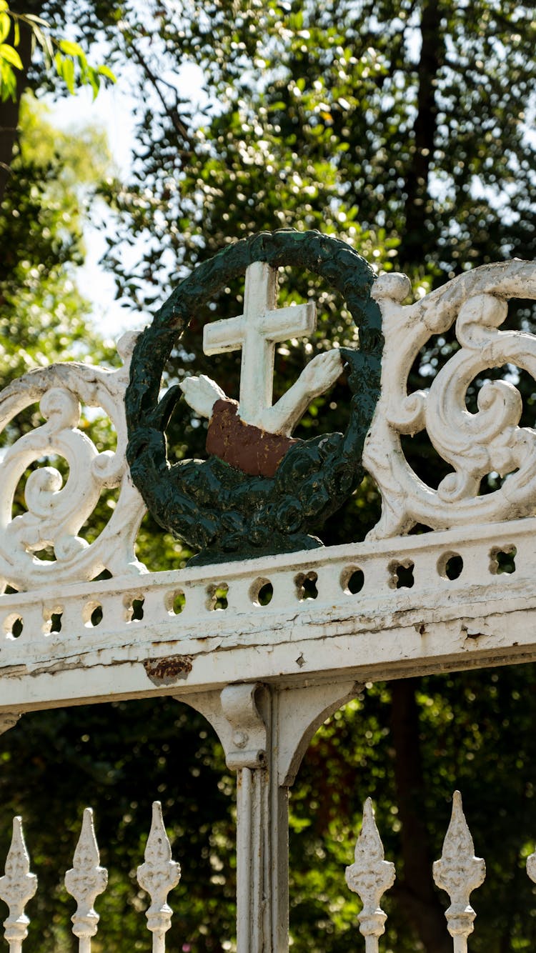 Gate Of A Cemetery