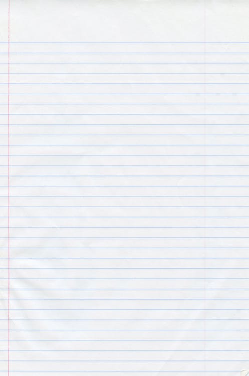 Notebook Paper ยท Free Stock Photo