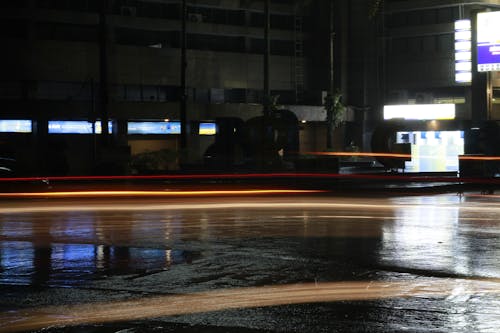 꽁꽁 언, 도시 도시, 도시 빛의 무료 스톡 사진