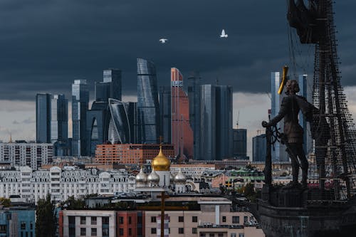 Cityscape of Moscow, Russia