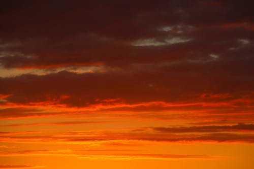 Red Clouds at Sunset