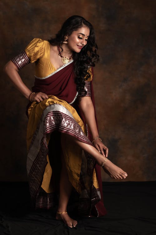 傳統服裝, 印度, 印度女人 的 免費圖庫相片