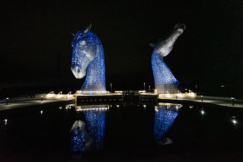 grátis Foto profissional grátis de Escócia, figuras, iluminado Foto profissional