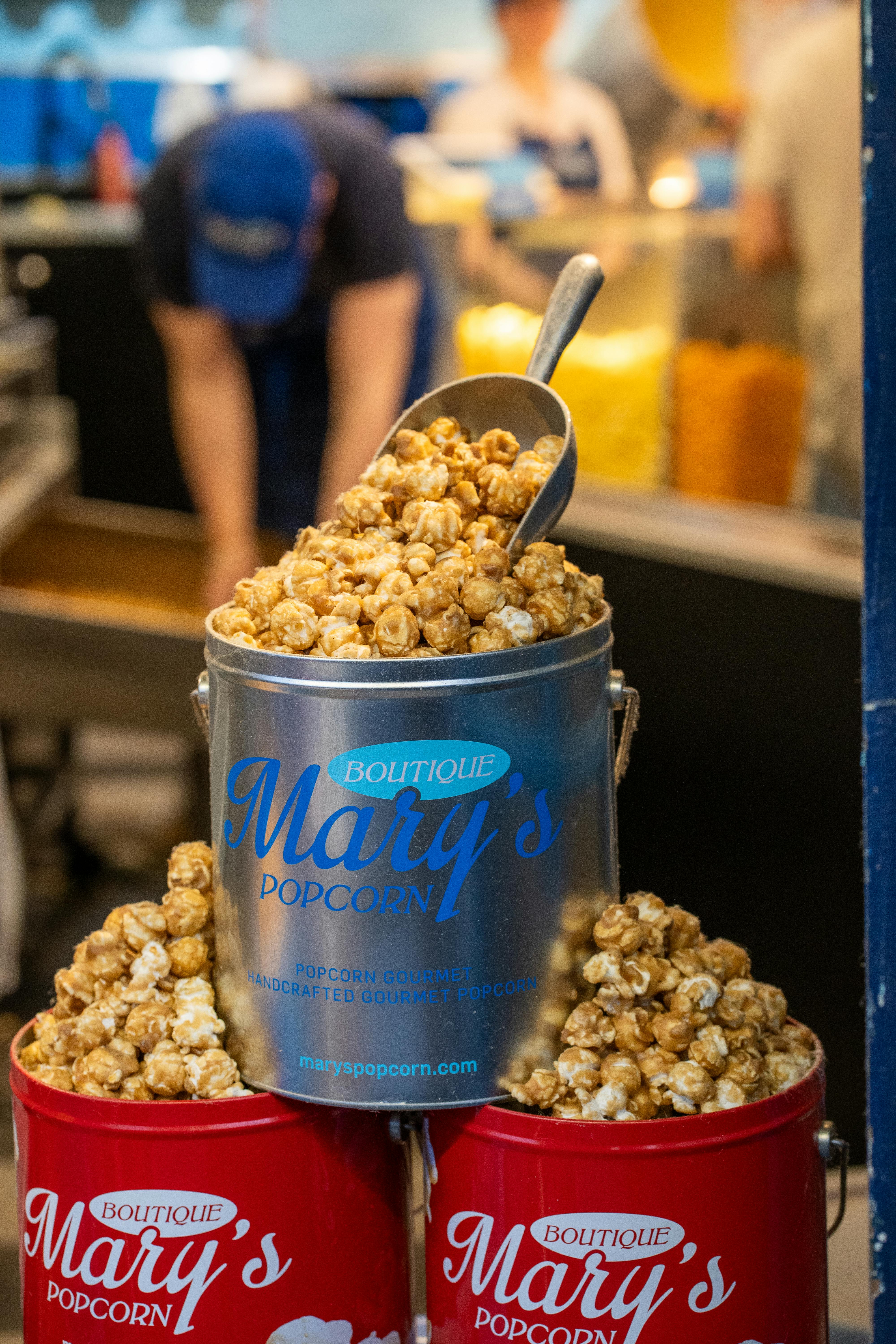 Caramel Popcorn in Boxes · Free Stock Photo