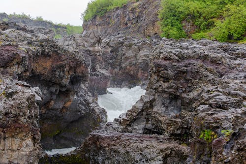 アイスランド, アイスランドの黄金の滝, グトルフォスの滝の無料の写真素材