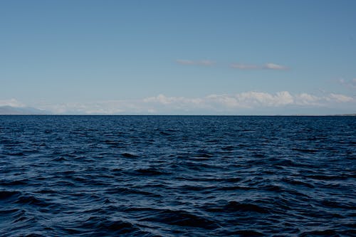 View of Blue Sea under Blue Sky 