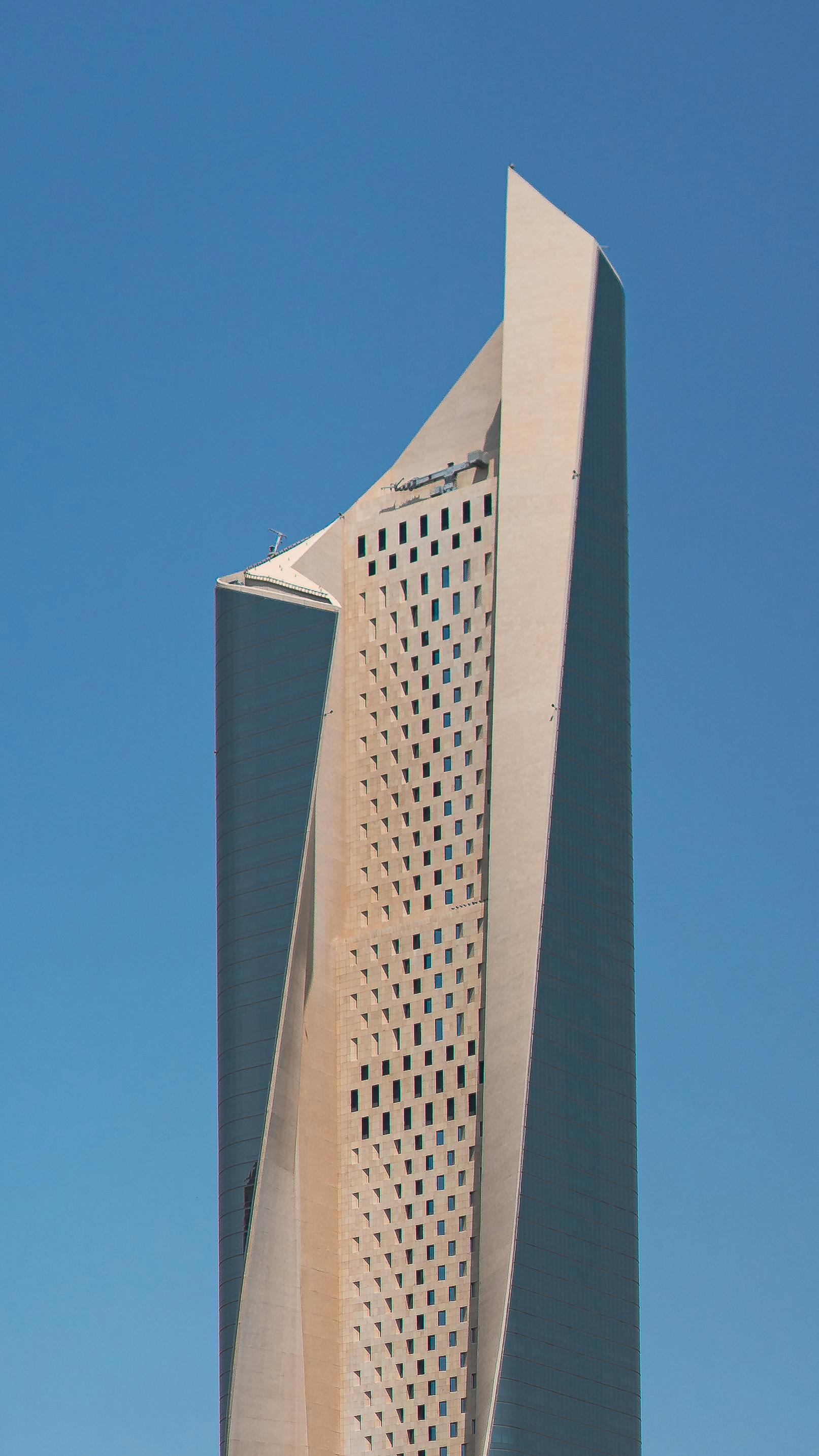 Kostnadsfria Kostnadsfri bild av affärshub, al hamra tower, arkitektonisk design Stock foto