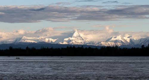 Landscape with Majestic Mountains