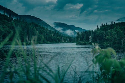 Lake in a Mountain Valley