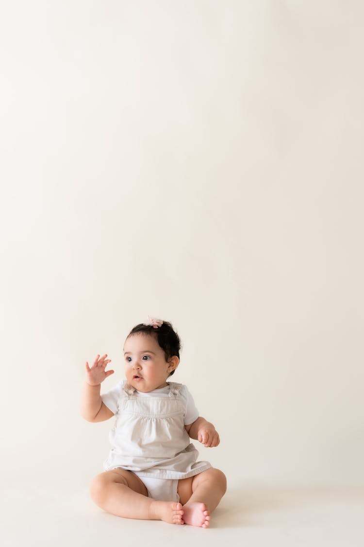 Little Baby In A Studio