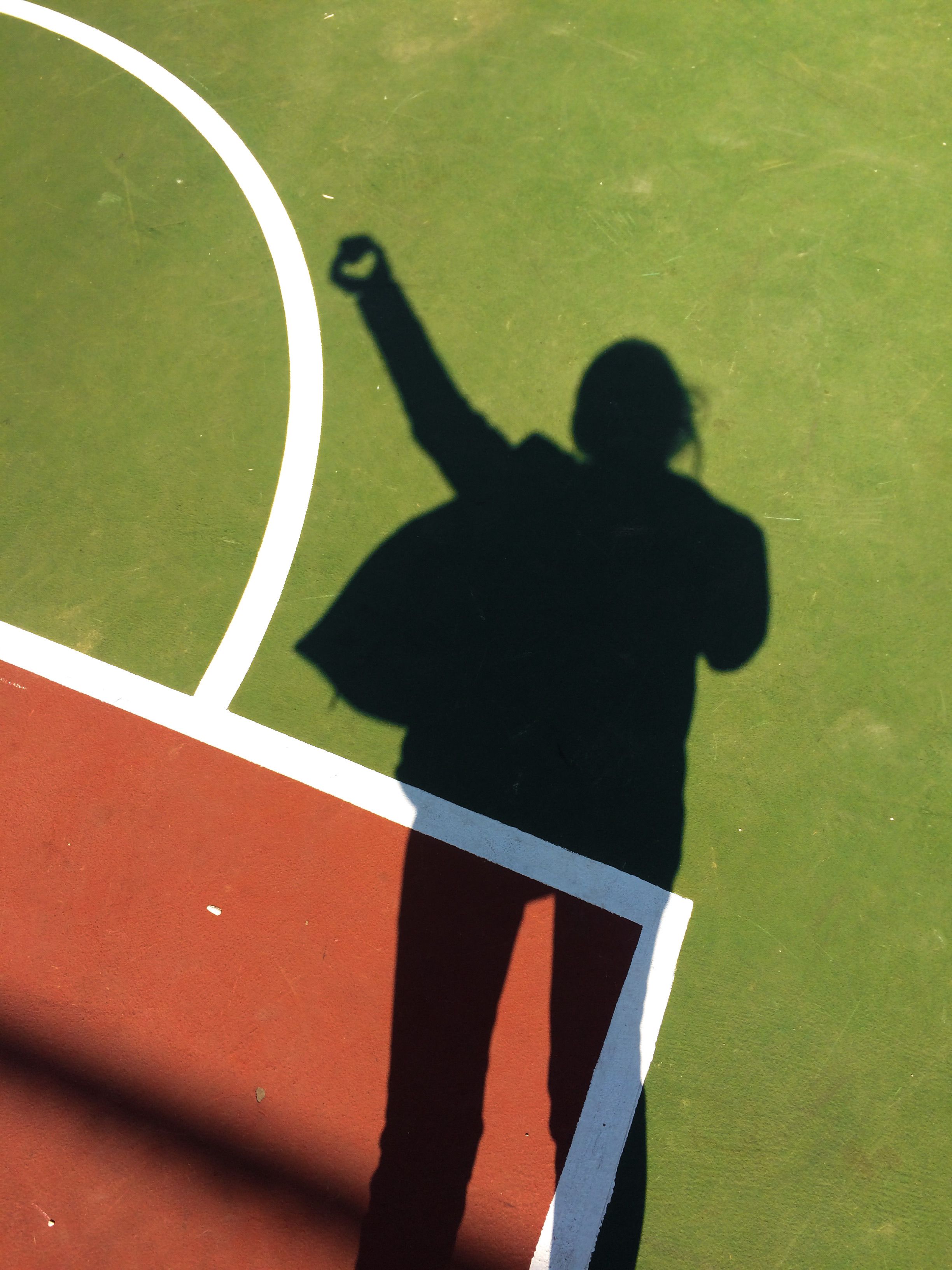 Shadow on the Sports Field · Free Stock Photo