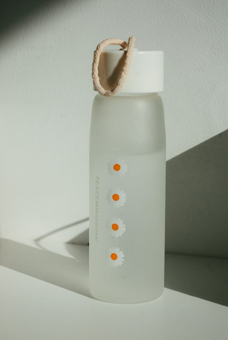 A Transparent Reusable Water Bottle