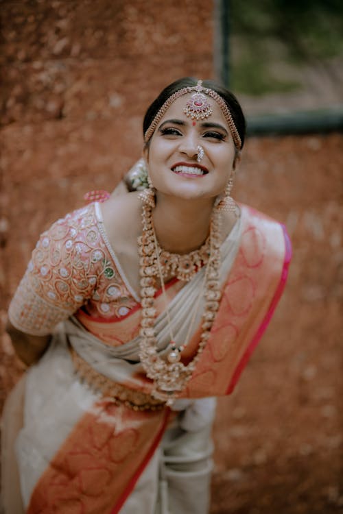 Smiling Woman in Traditional Dress