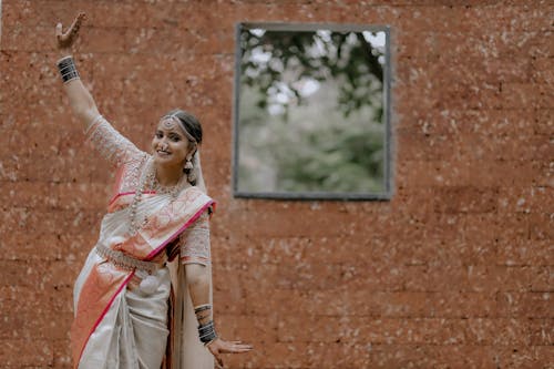 lehenga, 傳統服裝, 印度女人 的 免費圖庫相片