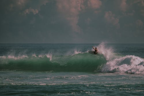 Surfer on Wave