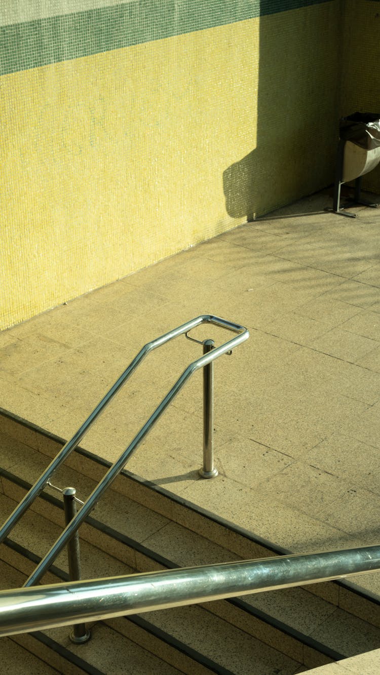 Stairs In A Metro Station