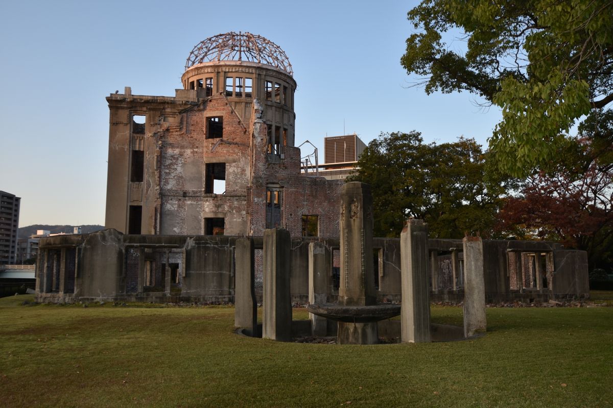 Reflect at the Peace Park and Atomic Bomb Museum