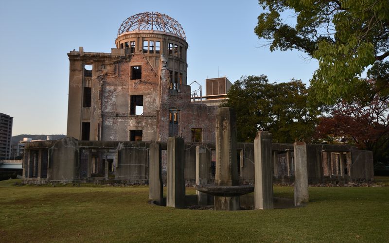 Hiroshima Peace Memorial Park atomic bomb dome Japan