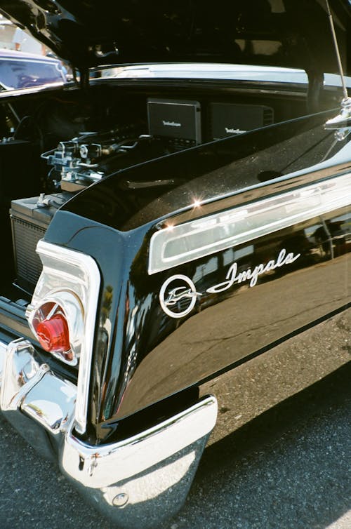 Back of a Vintage Chevrolet Impala