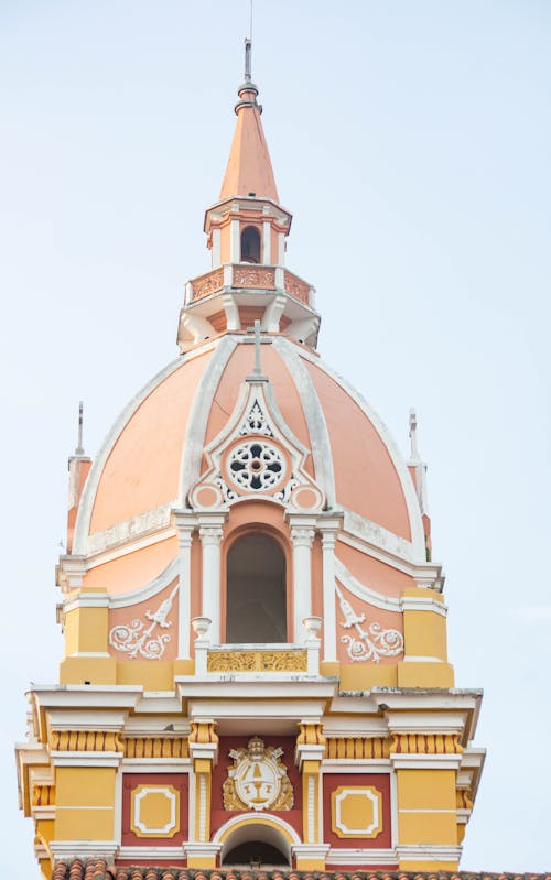 Roof of the Catedral de Santa Catalina de Alejandria in Colombia 