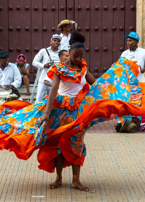 Dancer in Traditional Clothing