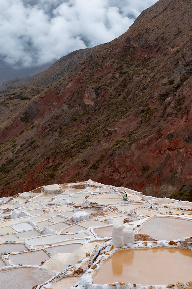 Salt Mines Of Maras In Peru