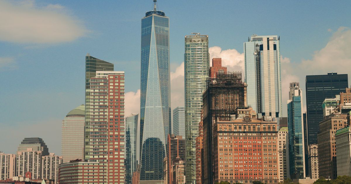Financial district skyscrapers where institutional block trades are negotiated