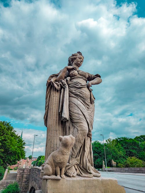 Statue of Madame Liberte in Lubbock