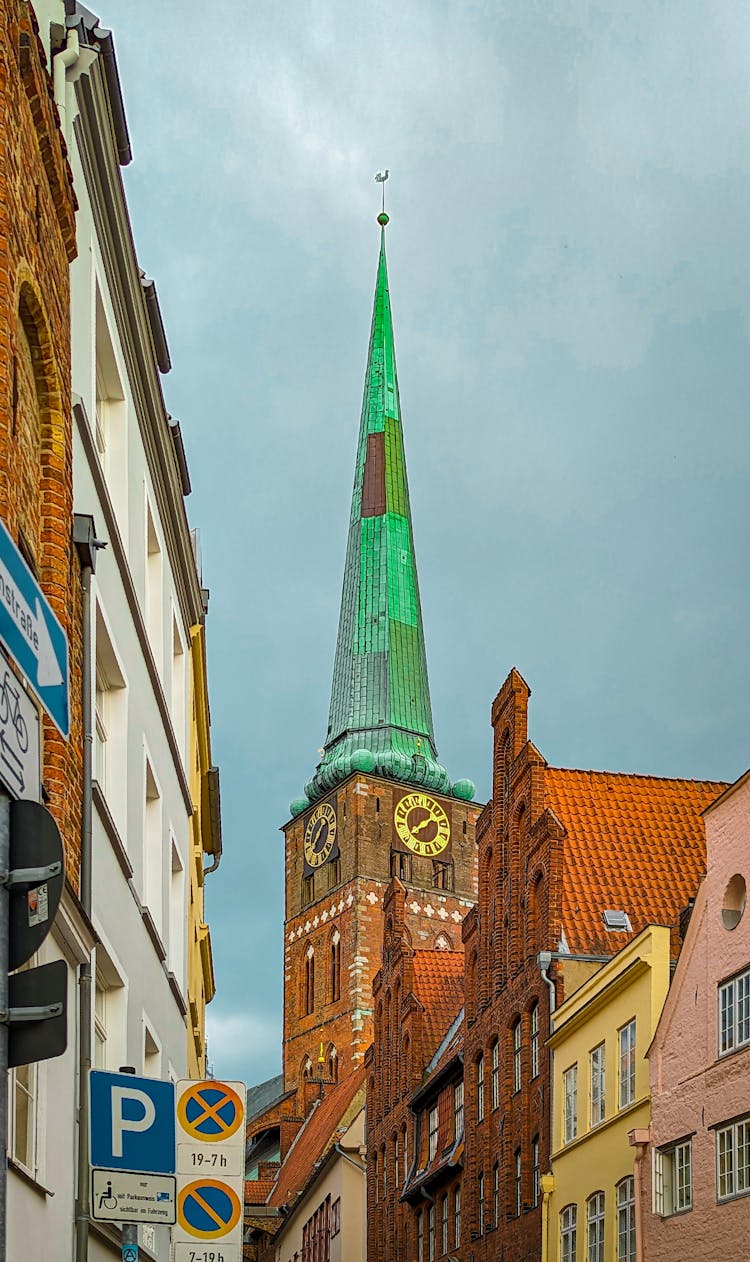 St. James Church In Lubeck, Germany 