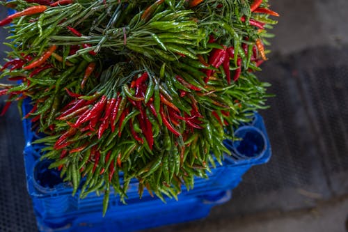 Immagine gratuita di cibo, focus selettivo, peperoncini