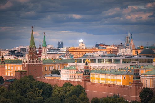 Kostenlos Kostenloses Stock Foto zu drohne erschossen, kreml, lokale sehenswürdigkeiten Stock-Foto