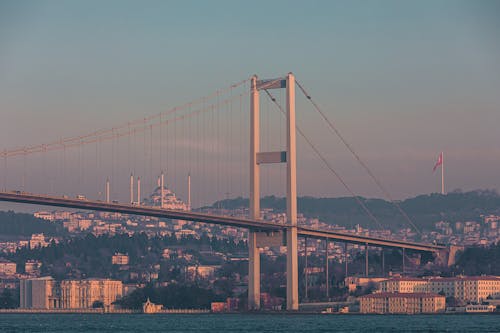 Gratis lagerfoto af aften, bosphorus-strædet, bosporus bro