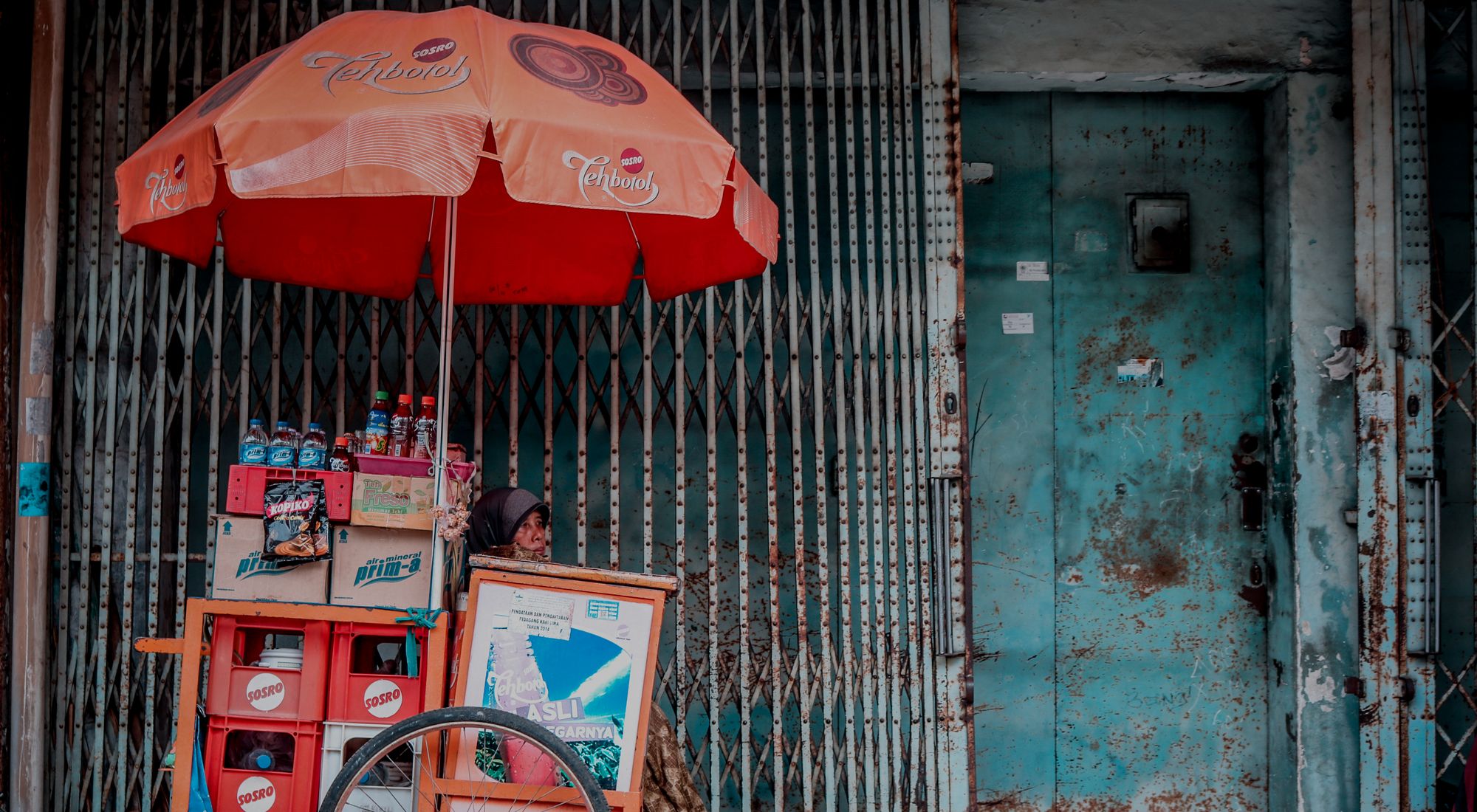 An Indonesian traditional market