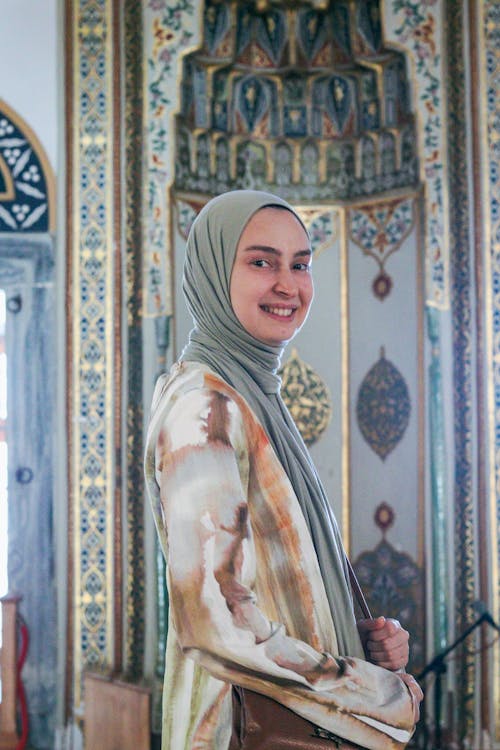 Young Woman Wearing a Hijab