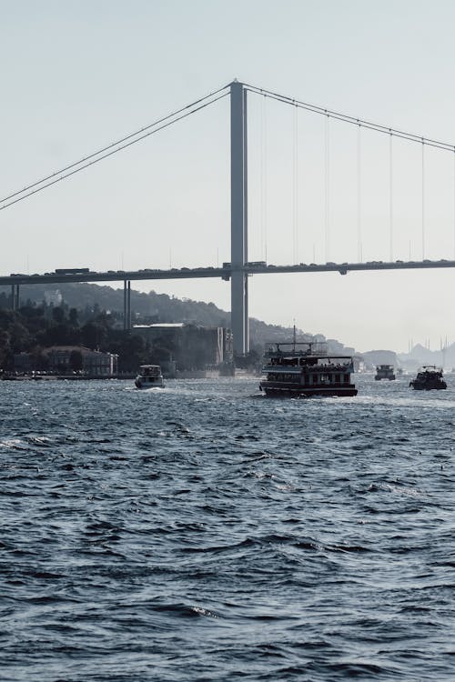 Foto d'estoc gratuïta de bosphorus, embarcacions d'aigua, estret