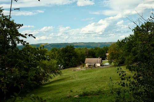 Small Country House on the Mountainside