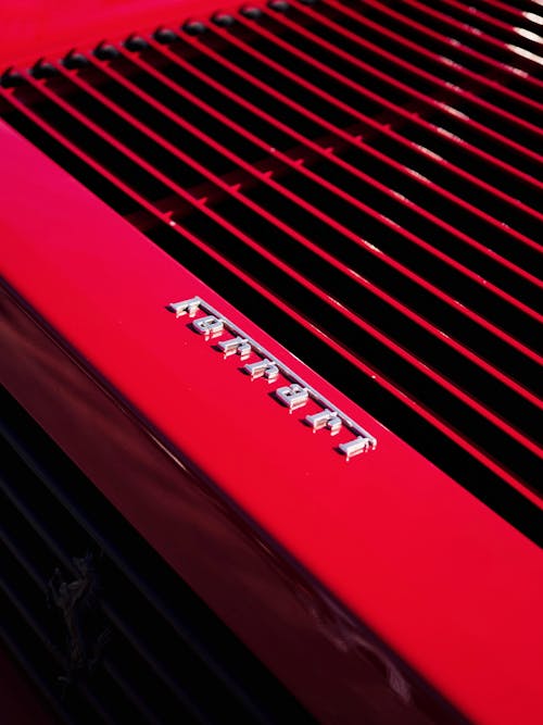 Name on Back of Ferrari 348