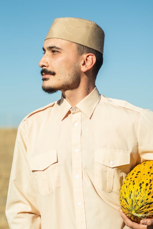 Foto d'estoc gratuïta de barba, bigoti, camisa