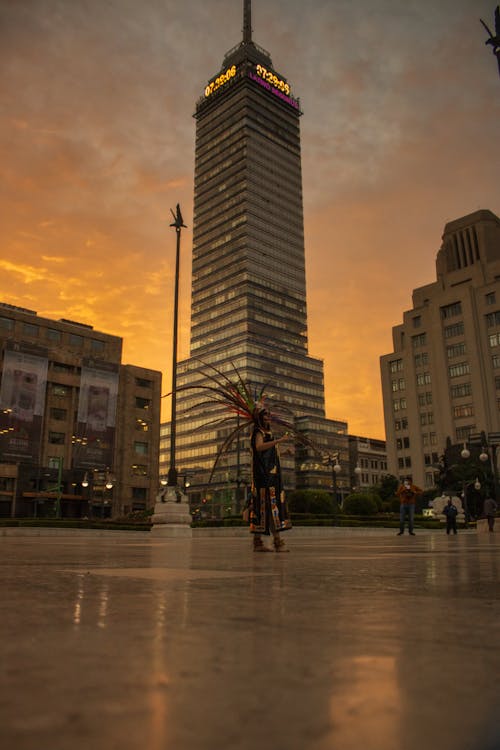 Бесплатное стоковое фото с torre latinoamericana, вертикальный выстрел, город