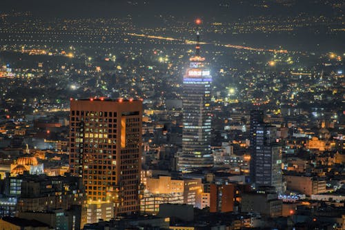 Бесплатное стоковое фото с torre latinoamericana, горизонт, город