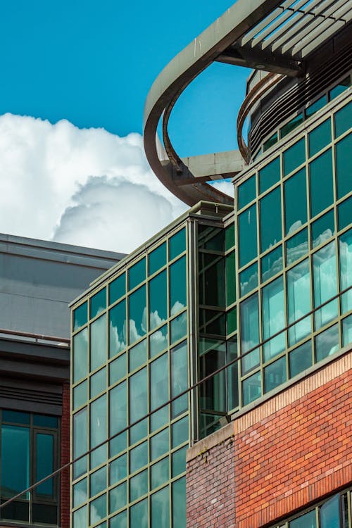 Glass in a Modern Building