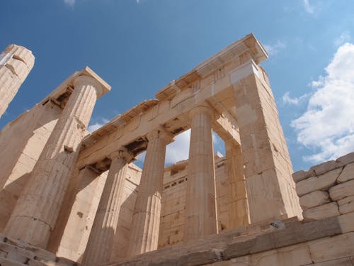 Free Acropolis in Athens Stock Photo