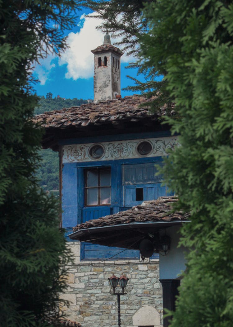 Part Of The Facade Of Arabati Baba Tekke In North Macedonia