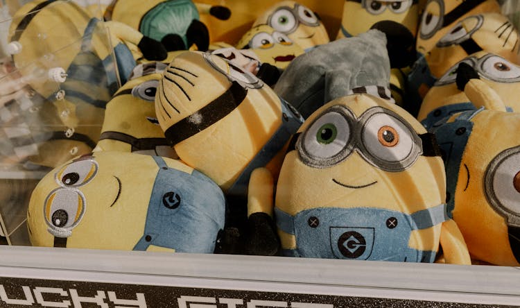 Minion Soft Toys In Arcade